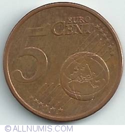 Image #1 of 5 Euro Cent 2008 D