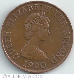 Image #2 of 2 Pence 1990