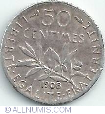 50 Centimes 1908
