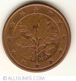 Image #2 of 5 Euro Cent 2011 D