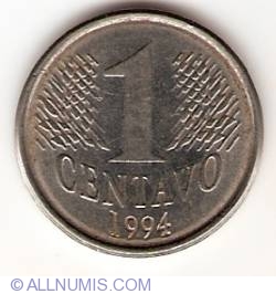 Image #1 of 1 Centavo 1994