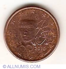 Image #2 of 1 Euro Cent 2010