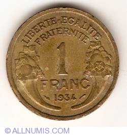 1 Franc 1934