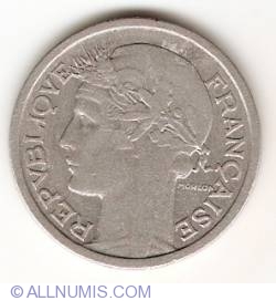 Image #2 of 1 Franc 1957 B