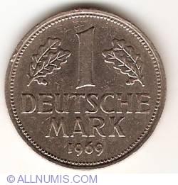 1 Mark 1969 D