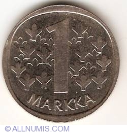 1 Markka 1990
