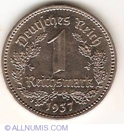Image #1 of 1 Reichsmark 1937 A