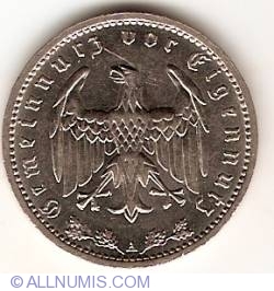 Image #2 of 1 Reichsmark 1937 A