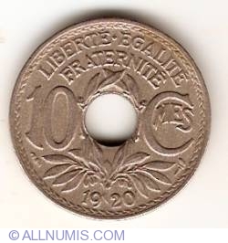 Image #1 of 10 Centimes 1920