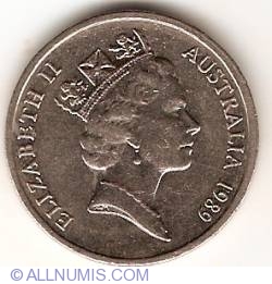 Image #2 of 10 Cents 1989