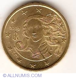 Image #2 of 10 Euro Cenţi 2003