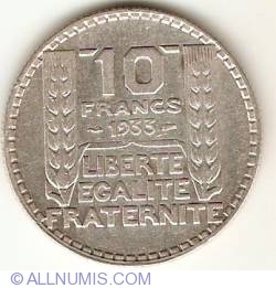 Image #1 of 10 Francs 1933