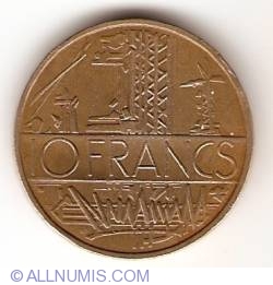 10 Franci 1978
