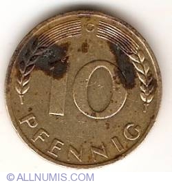 Image #1 of 10 Pfennig 1966 G