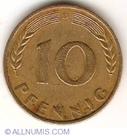 Image #1 of 10 Pfennig 1967 D