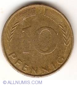 Image #1 of 10 Pfennig 1975 F