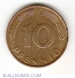 Image #1 of 10 Pfennig 1978 F