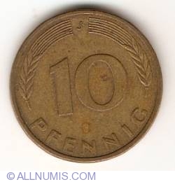 10 Pfennig 1985 J