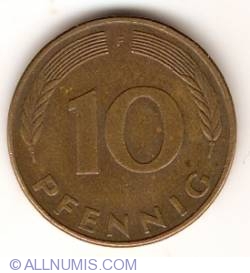 10 Pfennig 1986 F