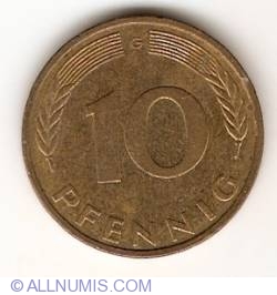 10 Pfennig 1996 G