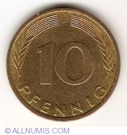 10 Pfennig 1996 J