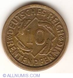 10 Rentenpfennig 1924 J