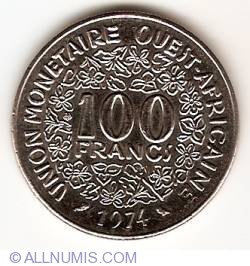 100 Franci 1974