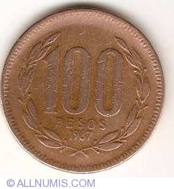 Image #1 of 100 Pesos 1987