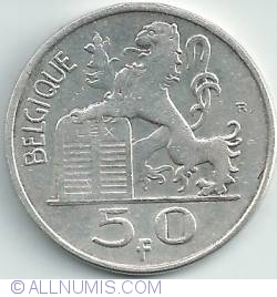Image #1 of 50 Francs 1949 (Belgique)
