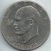 2 : Eisenhower Dollar 1976 - Tipul II Slant-Top  T 