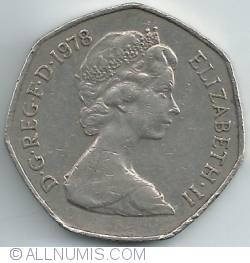 50 New Pence 1978