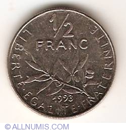 Image #1 of 1/2 Franc 1993