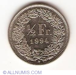 Image #1 of 1/2 Franc 1994