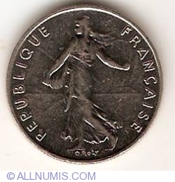 Image #2 of 1/2 Franc 1995