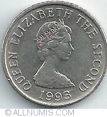 Image #2 of 5 Pence 1993