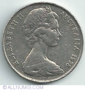 10 Cents 1978, Elizabeth II (1952-present) - Australia - Coin - 19631