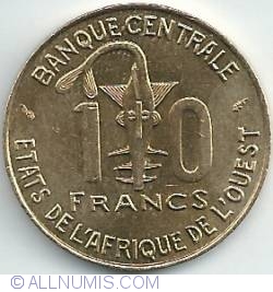 10 Franci 1989