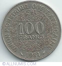100 Francs 1981