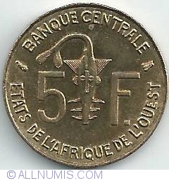 5 Francs 1996