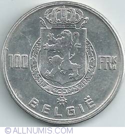 Image #1 of 100 Francs 1949 (Belgie)