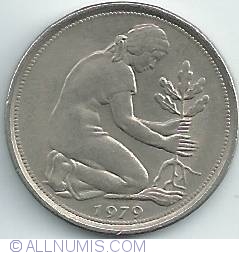 Image #2 of 50 Pfennig 1979 F