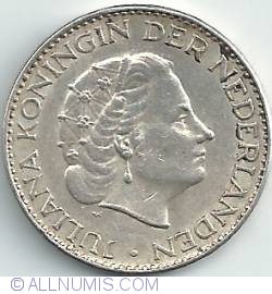 Image #2 of 1 Gulden 1966