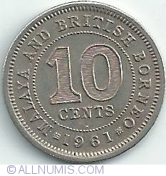 Image #1 of 10 Cents 1961 H