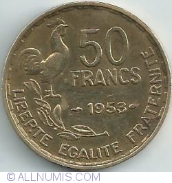 50 Francs 1953