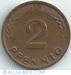 Image #1 of 2 Pfennig 1963 G