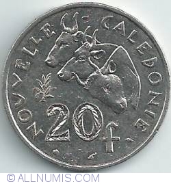 Image #1 of 20 Francs 1992
