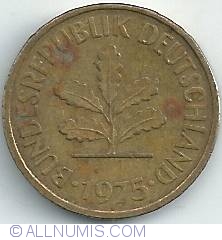 5 Pfennig 1975 F