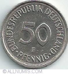 Image #1 of 50 Pfennig 1988 F