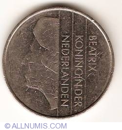 Image #2 of 2-1/2 Gulden 1986