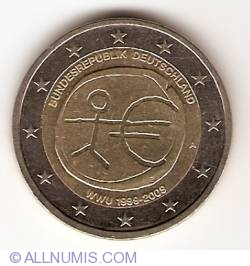 Image #2 of 2 Euro 2009 A - 10 ani de Uniune Monetara